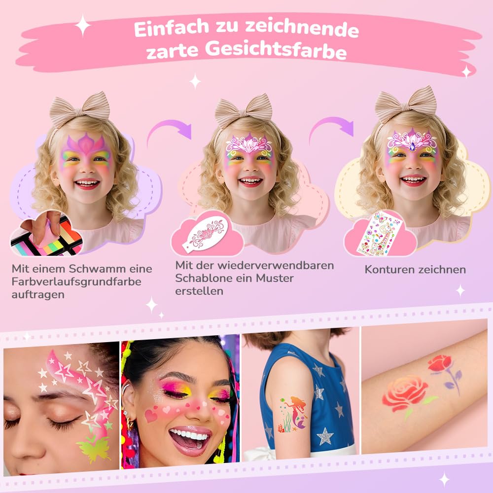 Thumbnail 6 de Janolia Gesichtsfarbe Kinderschminke Set 8 Farben 🎨