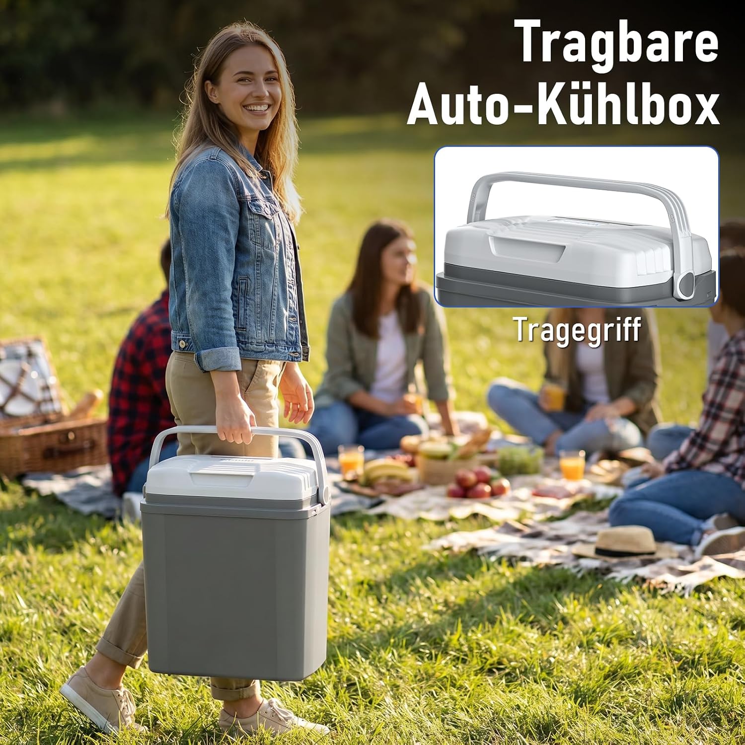 Thumbnail 2 de TOOHUB 24L Kühlbox mit 12V/230V und Typ-C Anschluss – leise, energiesparend, vielseitig einsetzbar