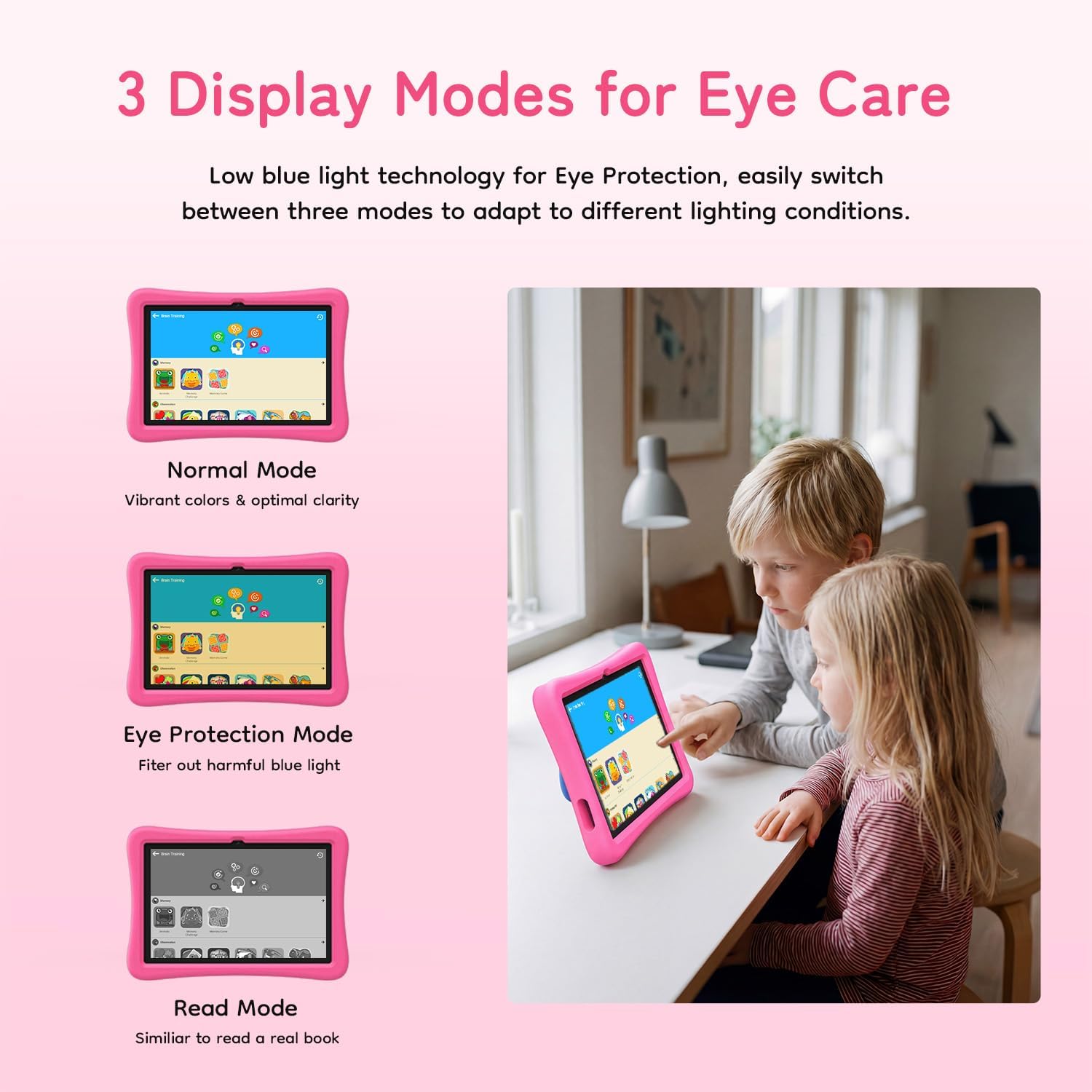 Thumbnail 2 de SVITOO Kids Tablet 10 Inch (Android) with Parental Controls, 20GB RAM/32GB Storage, WiFi 6, Shockproof Case