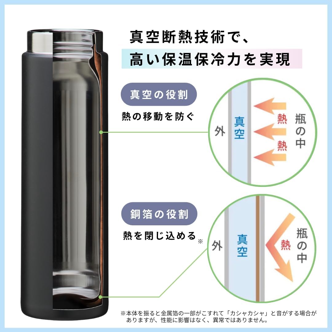 Thumbnail 6 de タイガー魔法瓶 MMZ-W050CW 500ml スクリューマグ ステンレスボトル 食洗機対応・パッキン一体型
