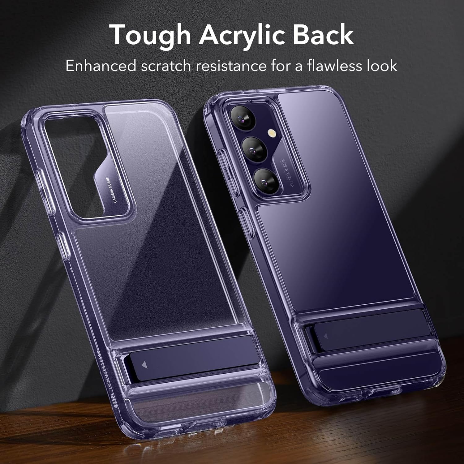 Detalle de ESR Coque avec béquille pour Samsung Galaxy S24 – protection militaire et support réglable