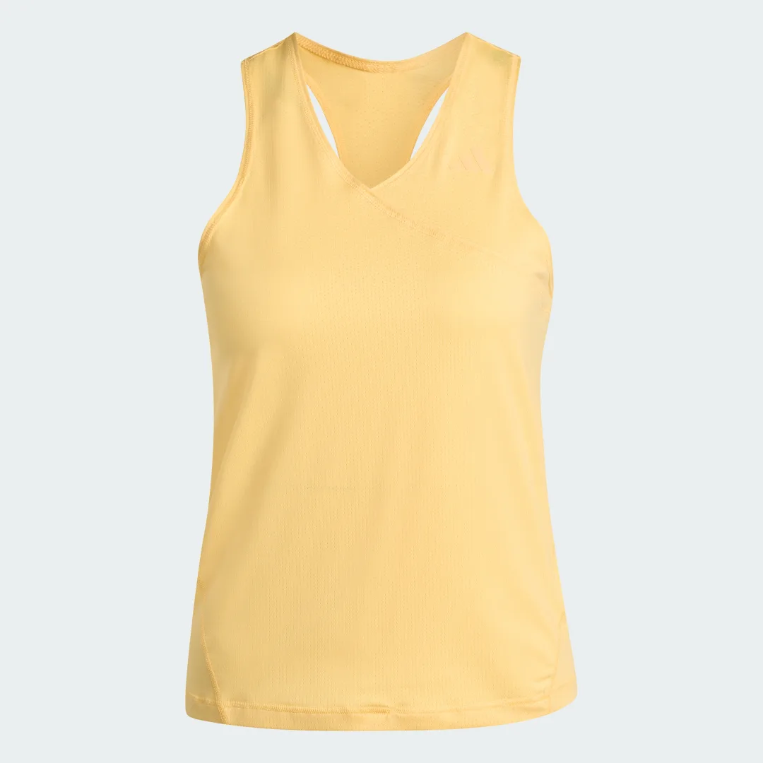 Detalle 2 de Adidas Camiseta de tirantes y cuello de pico Club Climacool para tenis