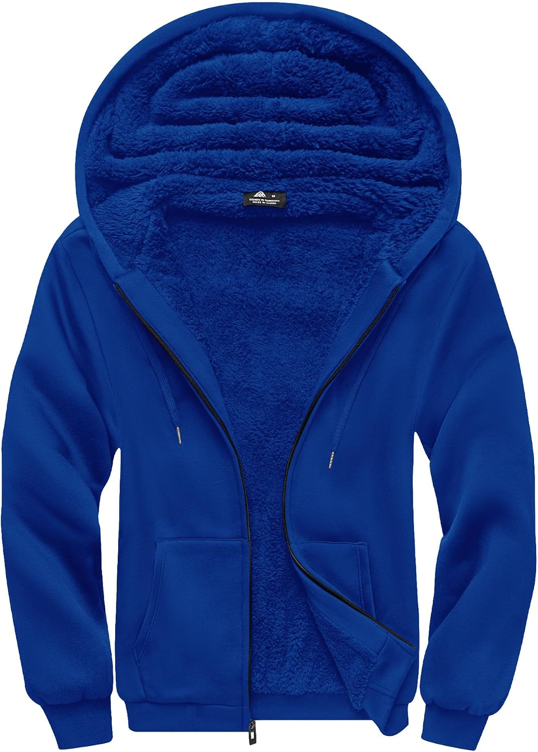 Thumbnail 6 de SCODI Men's Sherpa-Lined Zip-Up Hoodie