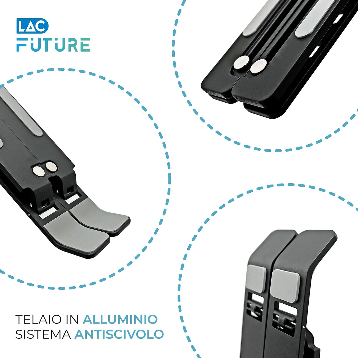 Detalle 2 de LAC FUTURE Supporto PC Portatile 7 livelli