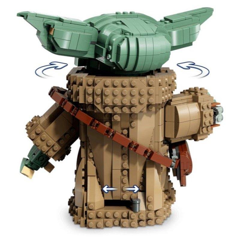 Detalle de LEGO Star Wars Grogu Aprendiz de Mandaloriano 75446 – 1200 piezas