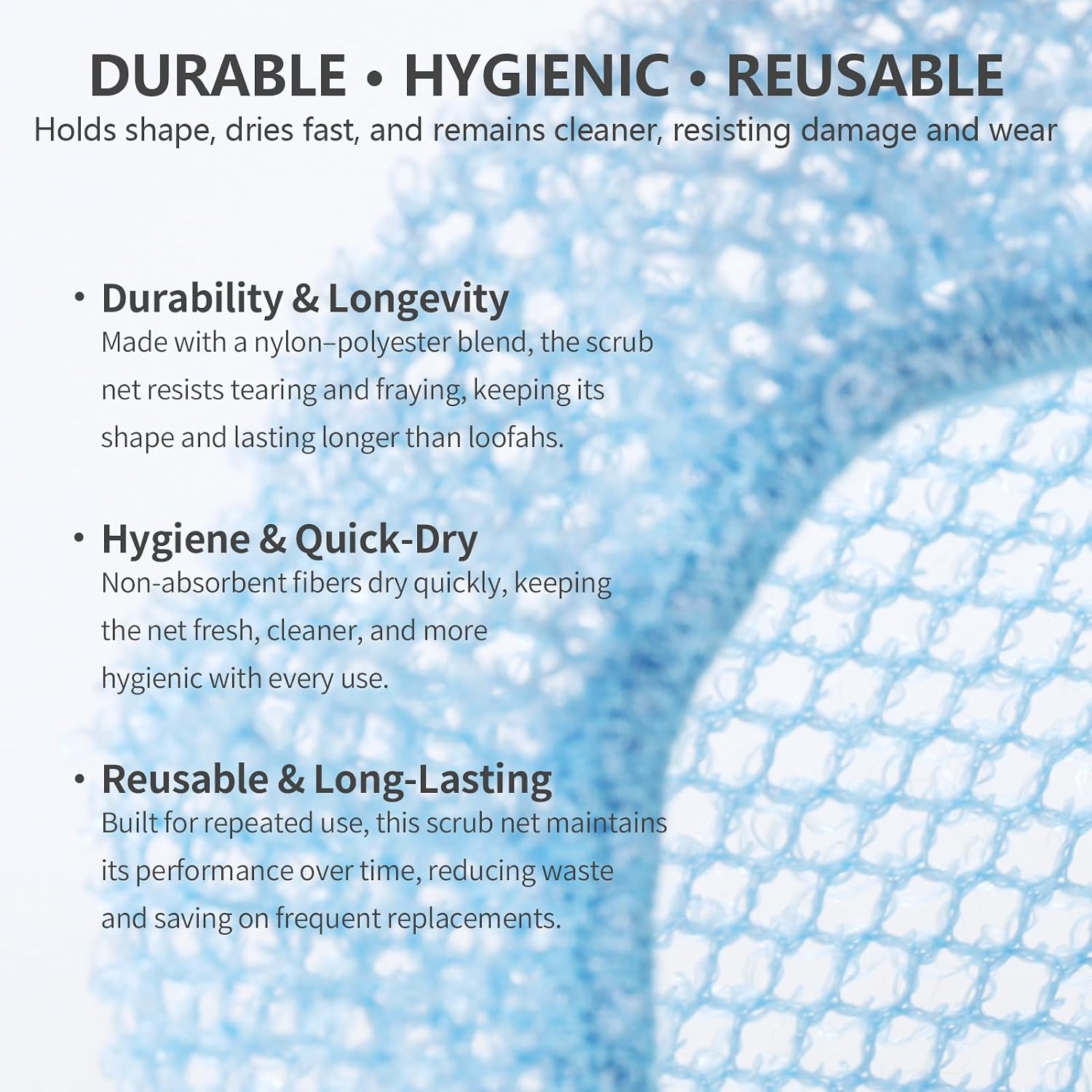 Thumbnail 2 de BEAUTAIL Silicone Body Scrubber 4 Pack