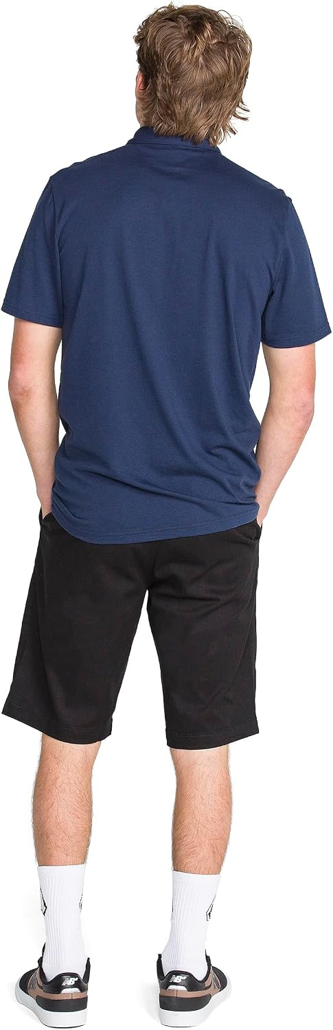 Detalle de Volcom Vmonty Stretch 22 Chino Shorts – Casual et Confort au Quotidien, Coupe Relaxed