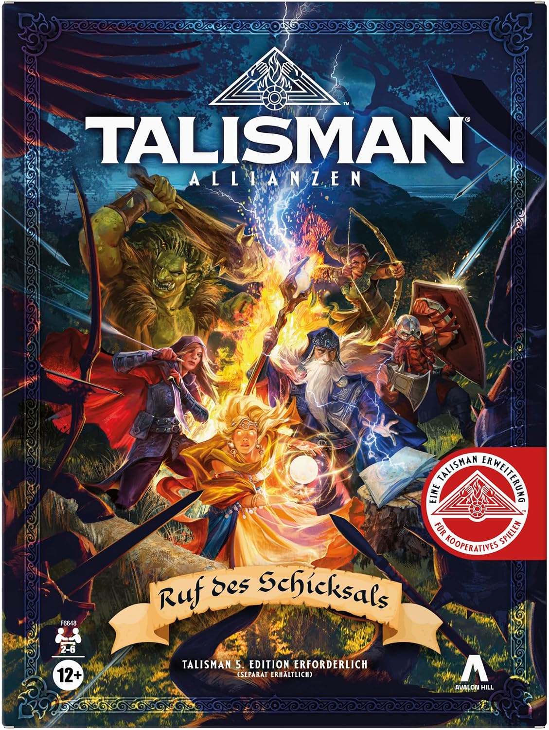 Detalle de Talisman Allianzen – Die 1. Erweiterung zur 5. Edition mit kooperativem Spiel
