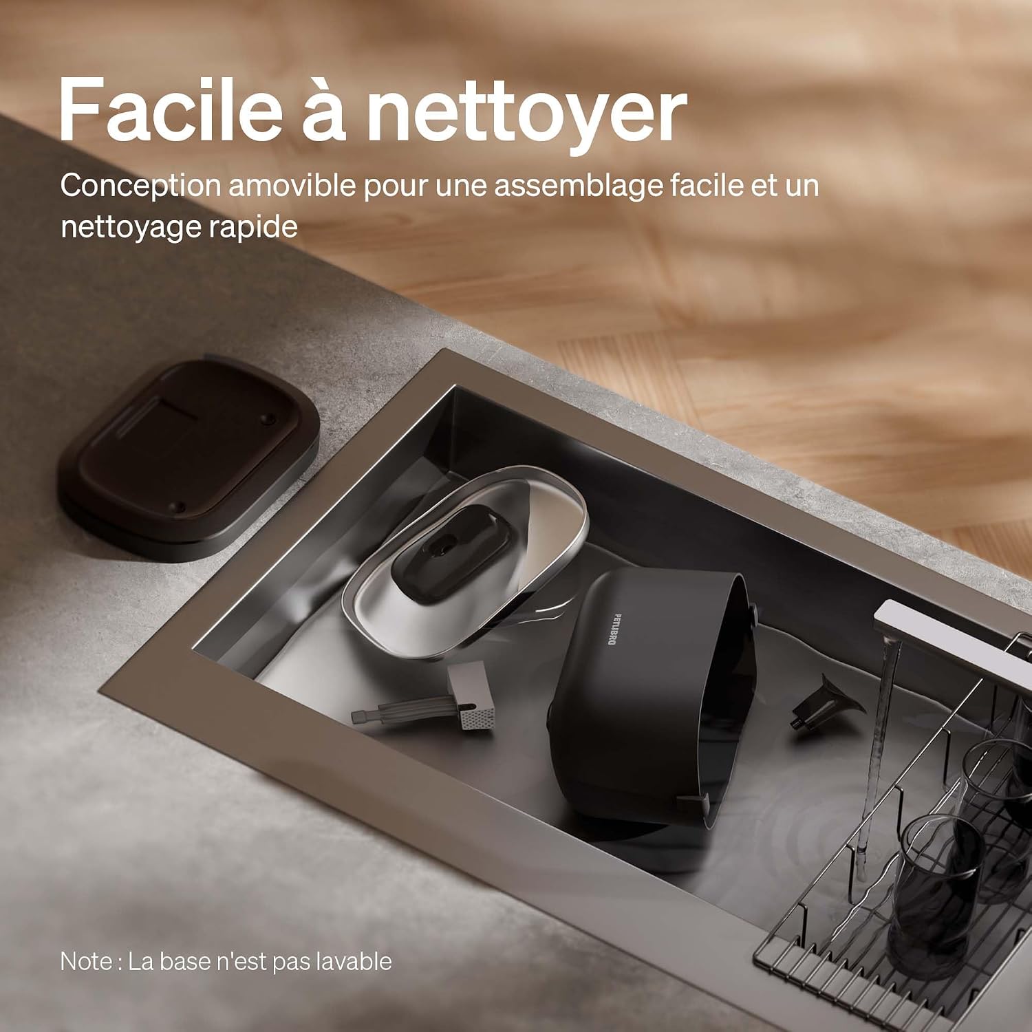 Detalle 2 de PETLIBRO Dockstream Fontaine sans fil 5000mAh đŸ