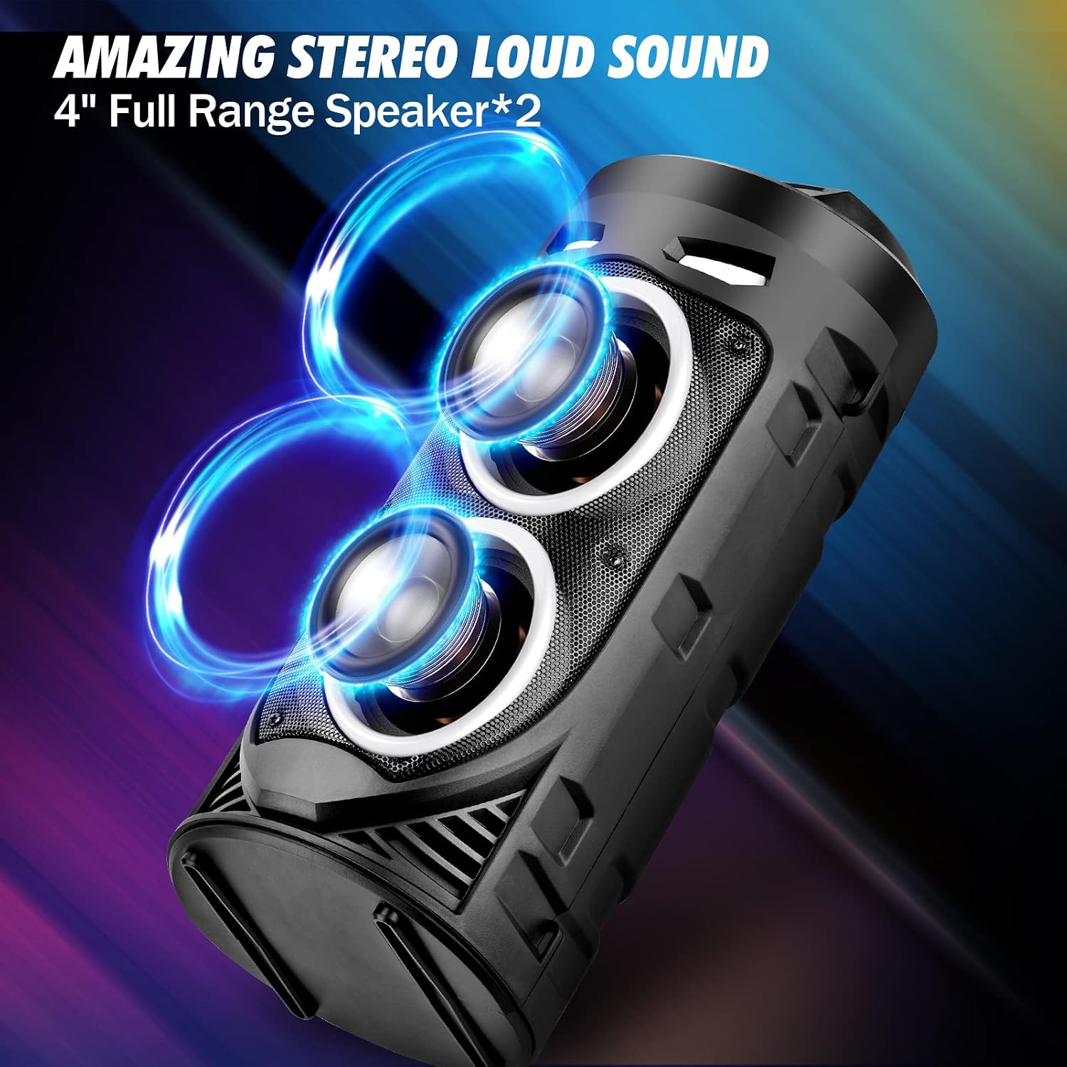 Detalle 2 de BabYoung A76 30W Portable Bluetooth Speaker