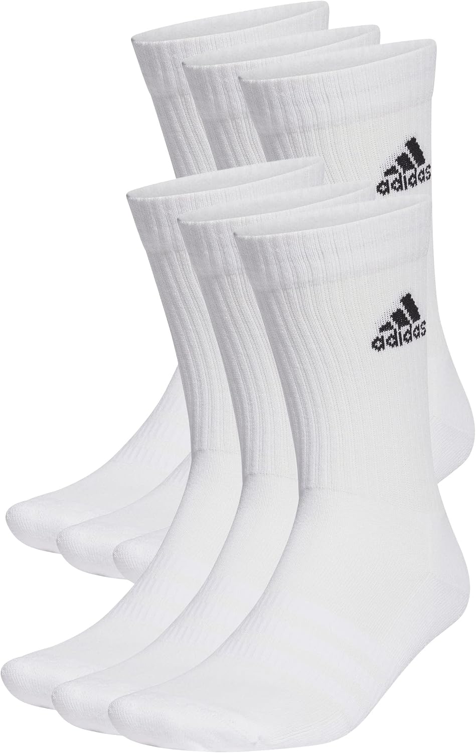 Thumbnail 5 de adidas Mixte Coussins Sportswear Crew Socks 6 paires