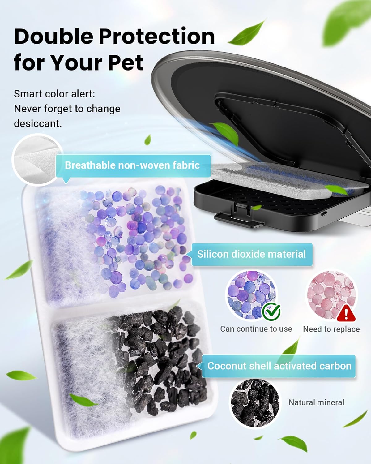 Thumbnail 3 de Automatic Cat Feeder 6L for 3 Cats 🐱