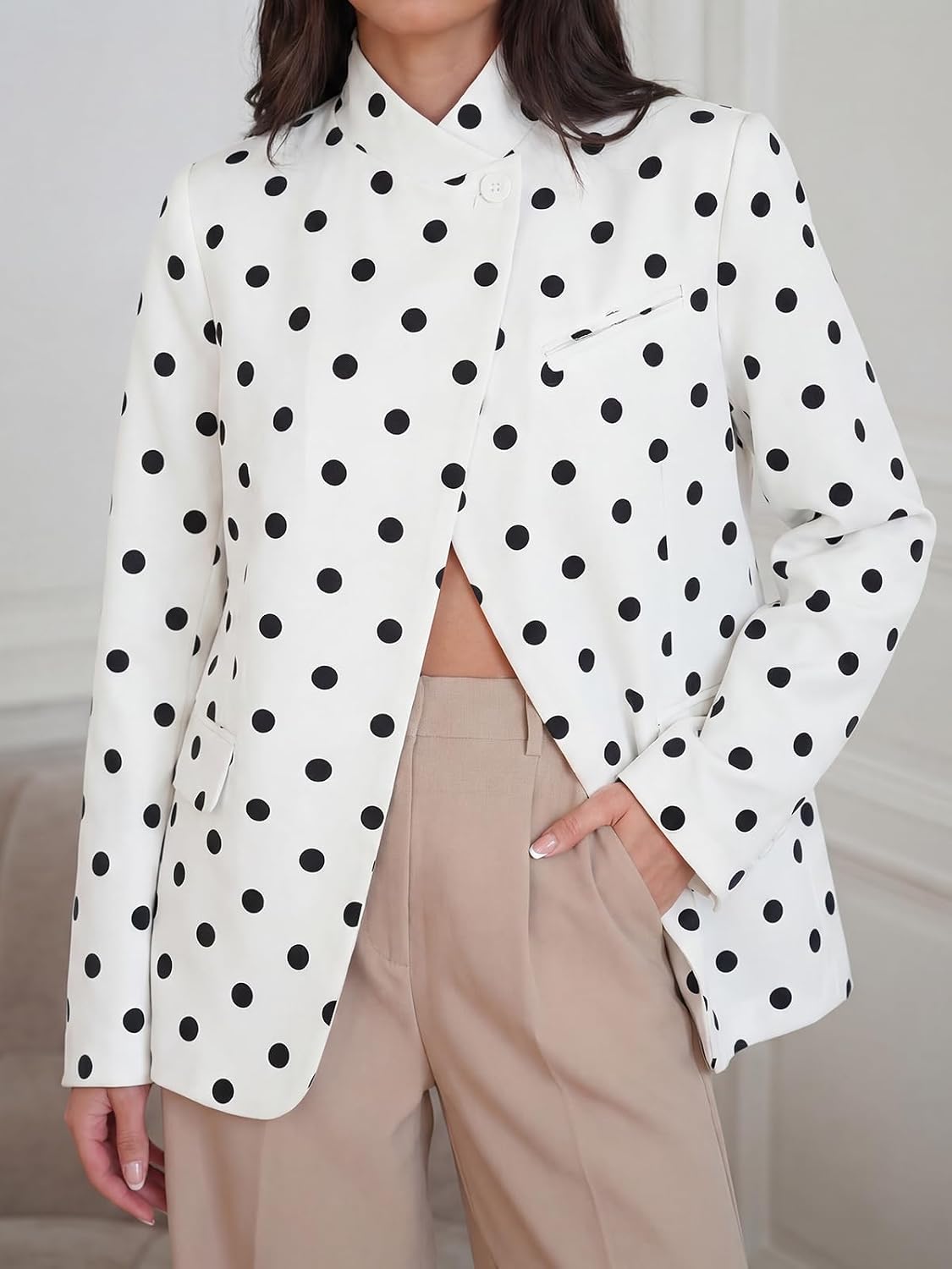 Detalle 2 de Cicy Bell Women's Blazer One-Button