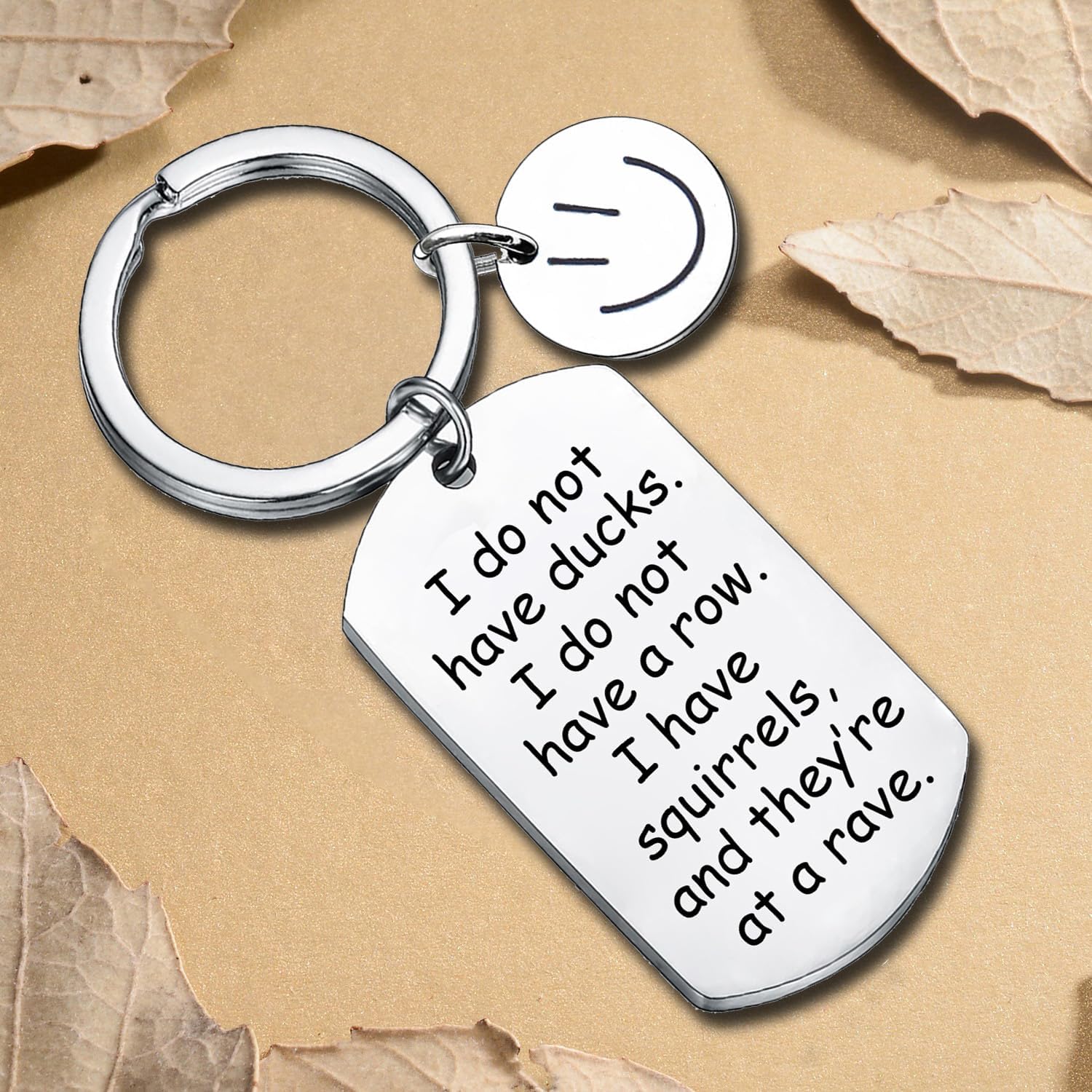 Thumbnail 1 de Waeceip Funny Office Keychain – Humorous Desk Companion for Colleagues, Bosses & Friends