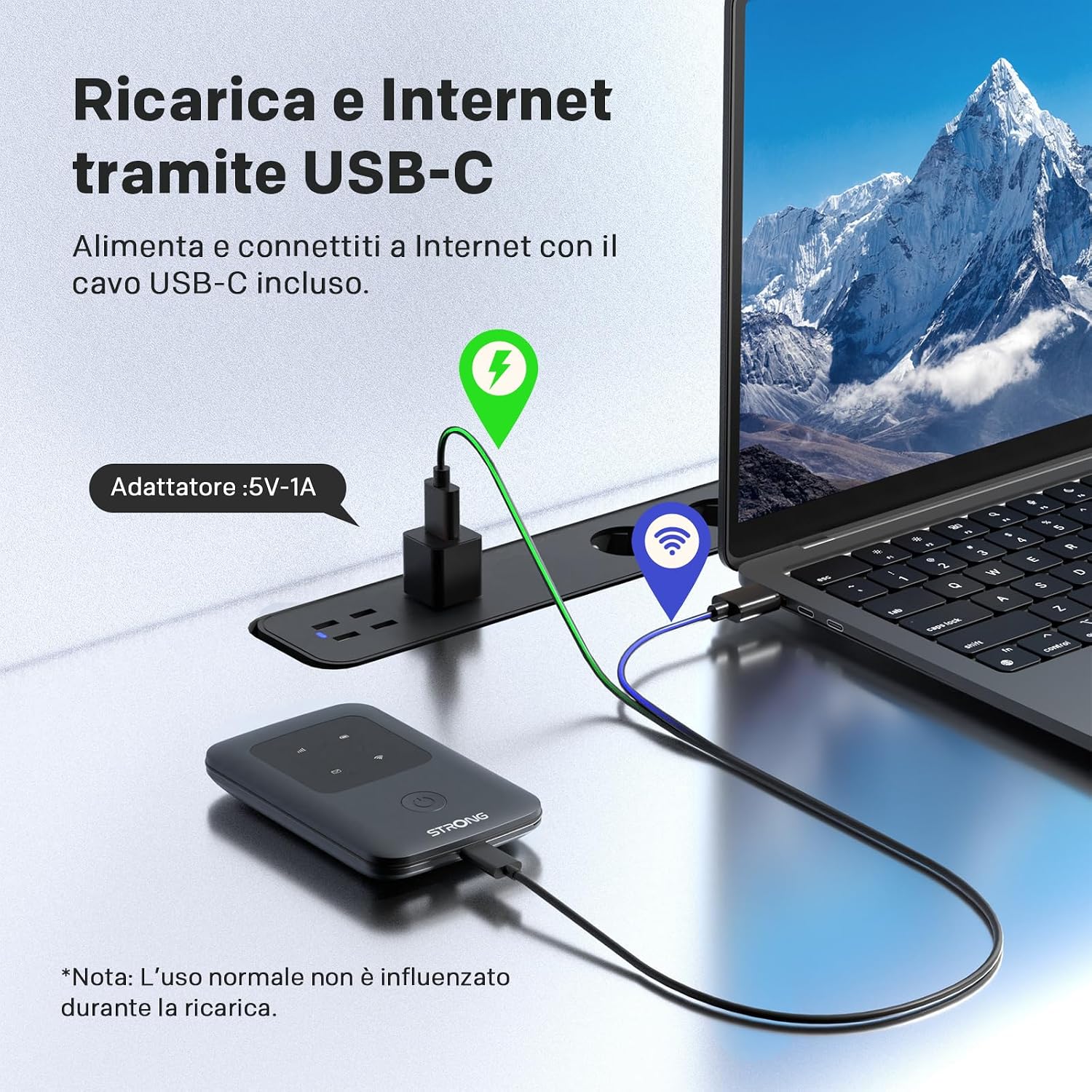 Detalle 2 de STRONG Saponetta WiFi Portatile 4G LTE 150 Mbps
