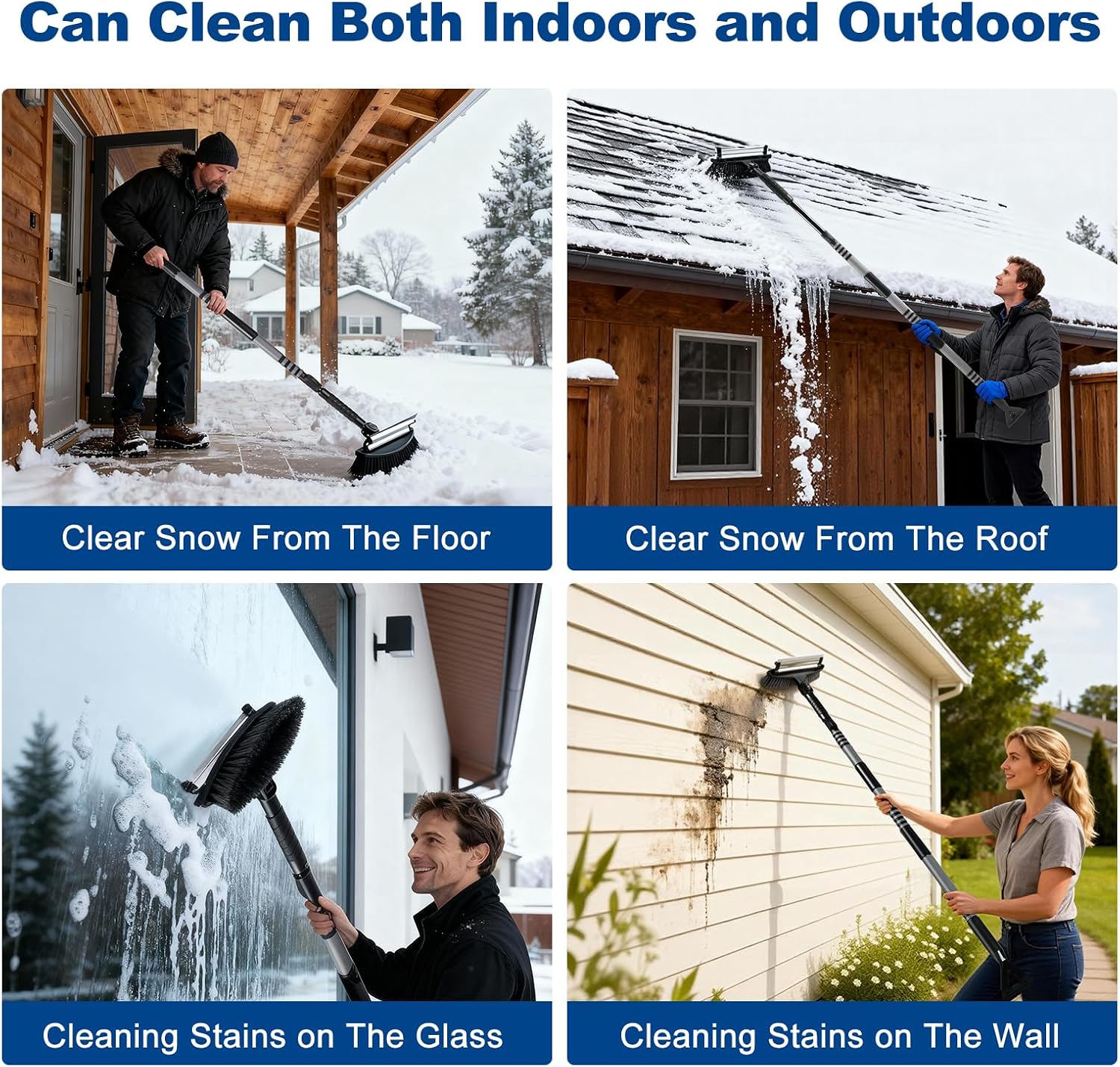 Detalle 1 de Snow Brush and Ice Scraper 72-inch