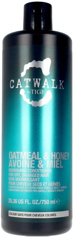 Detalle de BED HEAD TIGI Catwalk Acondicionador Oatmeal Honey 750 ml 🍯