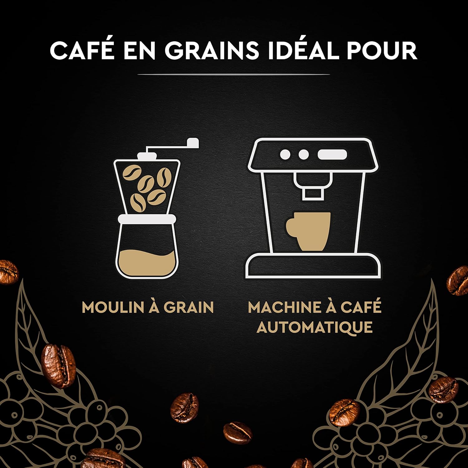 Thumbnail 6 de Carte Noire Café en Grains Classique Pur Arabica – Rainforest Alliance, 2 x 1 kg