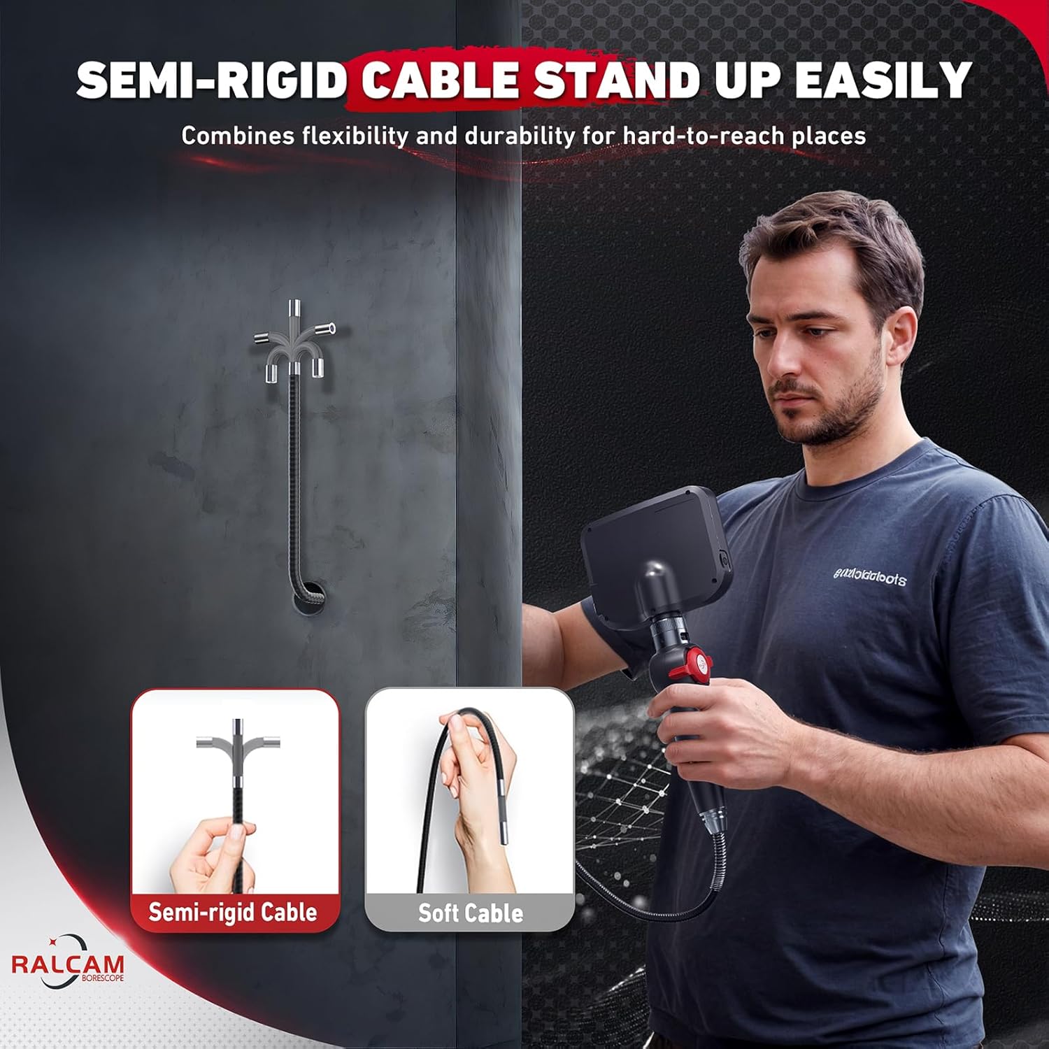 Thumbnail 2 de Ralcam Telecamera Endoscopica 4,3" 📷