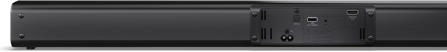 Detalle de SHARP HT-SB145 2.0-Kanal-Soundbar – 150 W Leistung, Bluetooth 5.3, HDMI ARC/CEC, USB-Wiedergabe