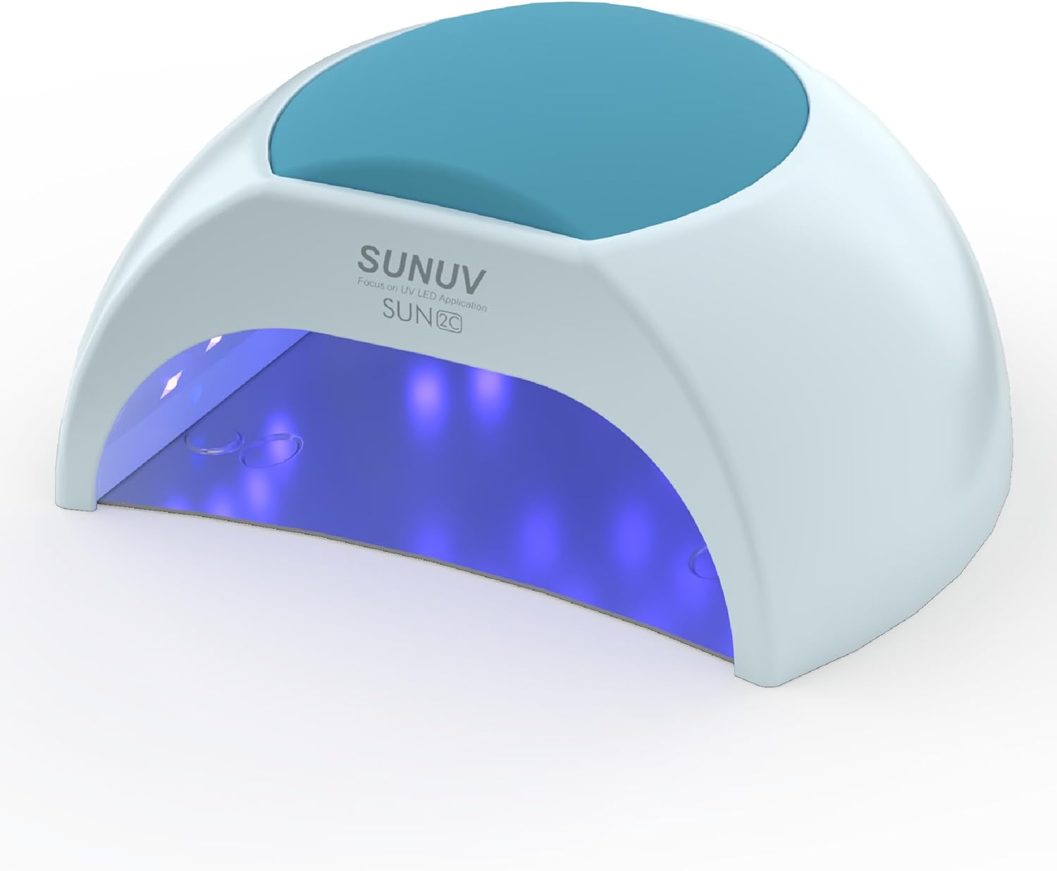 Detalle de SUNUV Lampada Unghie LED UV Professionale Bluastro: asciuga gel e semipermanente con sensore automatico e 4 timer