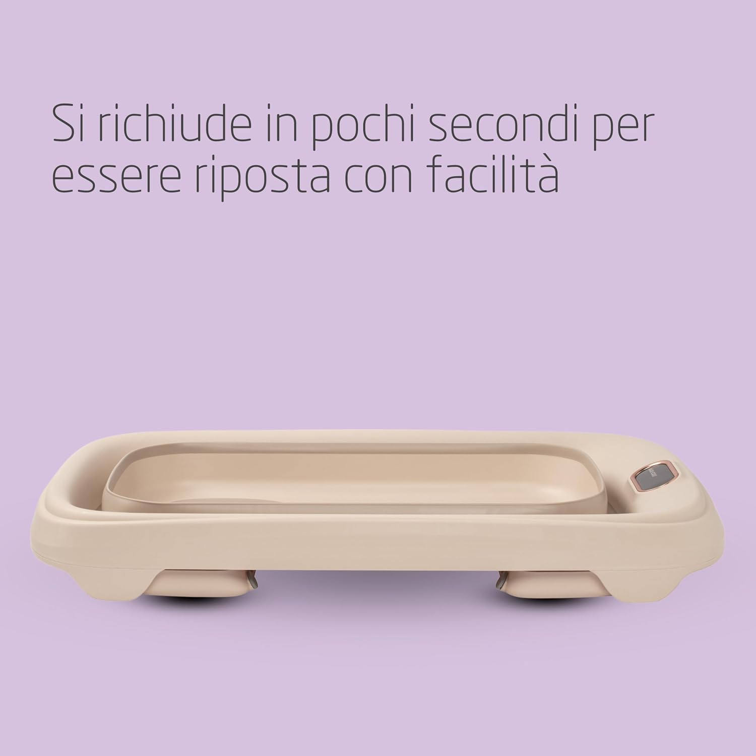 Detalle de Maxi-Cosi Indigo Vaschetta Bagnetto Neonato Pieghevole: sicura, comoda e facile da trasportare