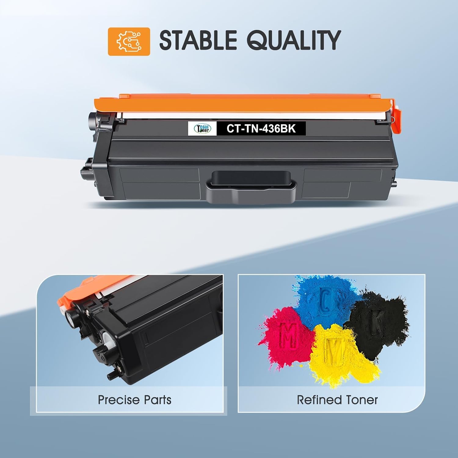 Detalle 2 de Cool Toner TN436 Toner Cartridge Set