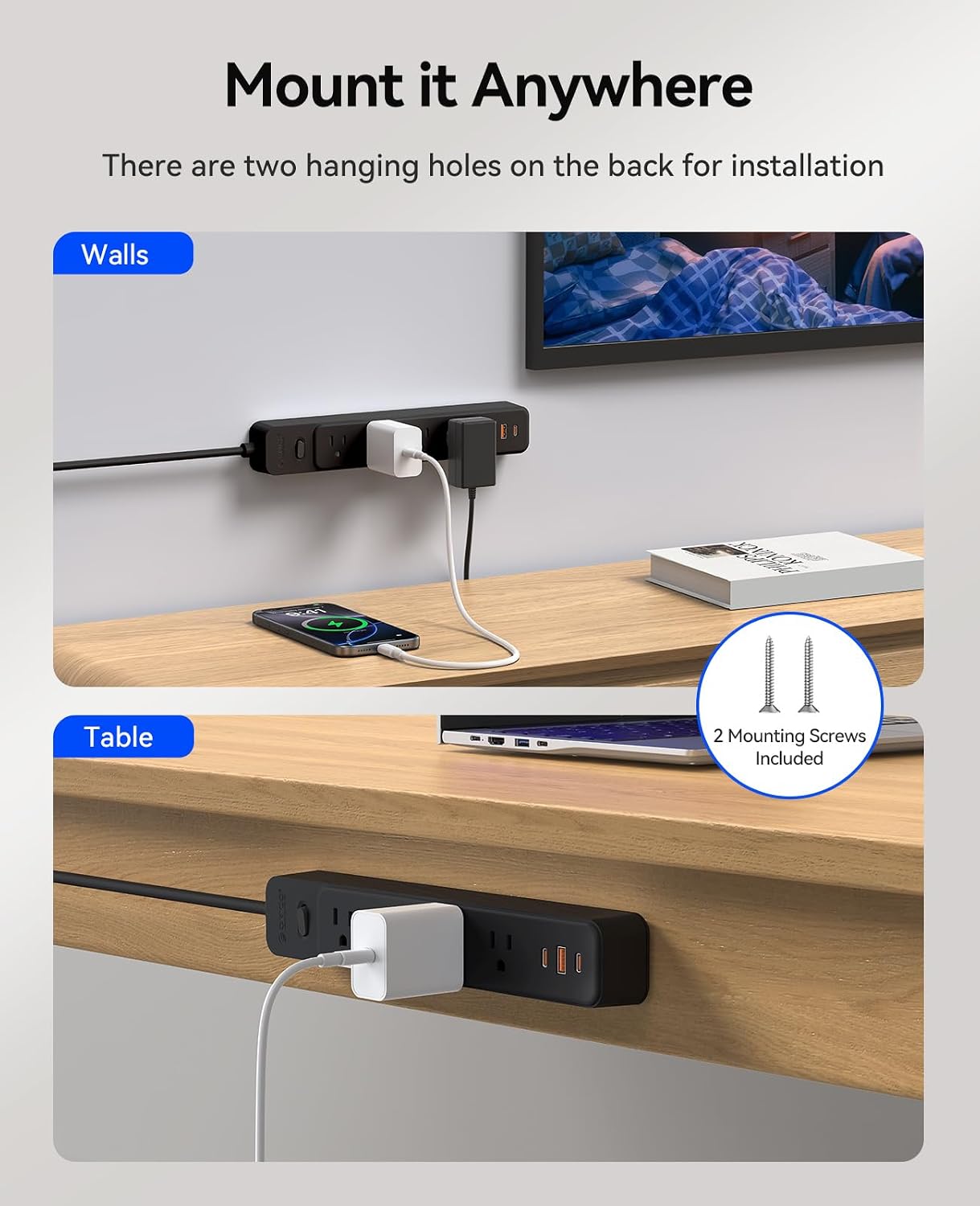 Detalle 2 de ORICO Power Strip 7-in-1