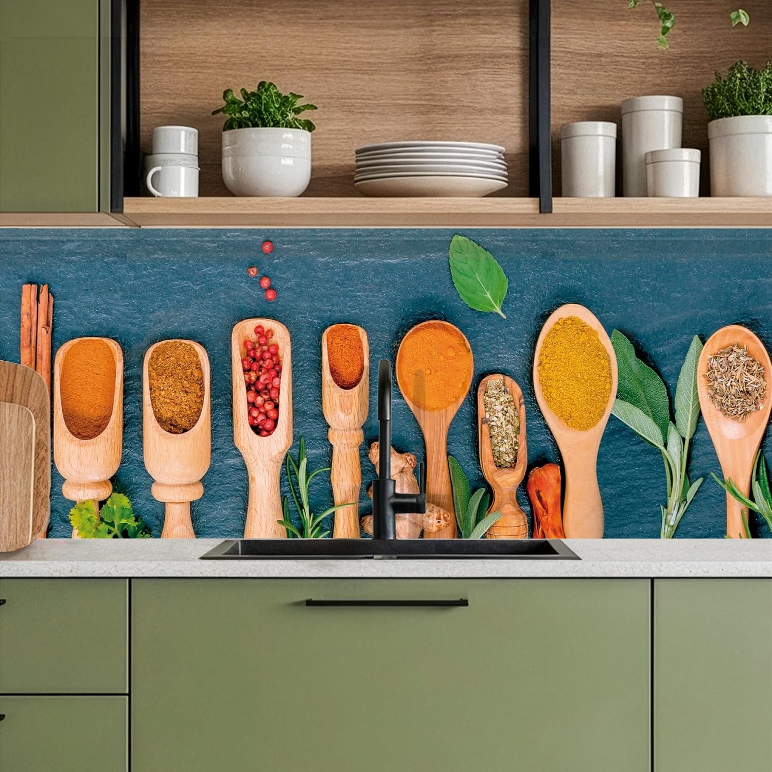 Thumbnail 4 de KitchenYeah 8721411203003 zelfklevende keukenachterwand 60 x 150 cm