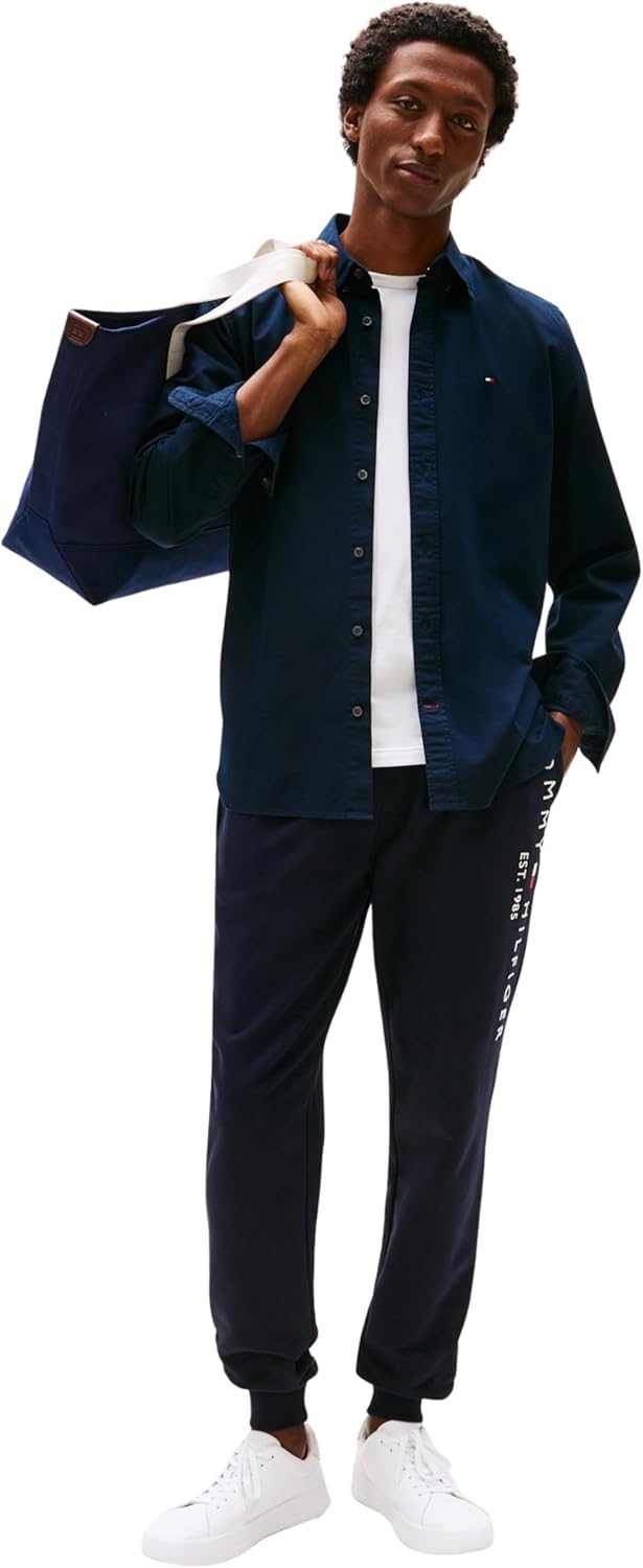 Thumbnail 1 de Tommy Hilfiger BT-Tommy Logo Sweatpants-b Mw0mw34118 — Pantalon de survêtement avec logo pour homme