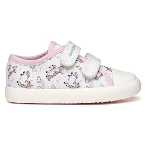 Detalle de Geox B GISLI Girl B zapatillas bebé White/Pink