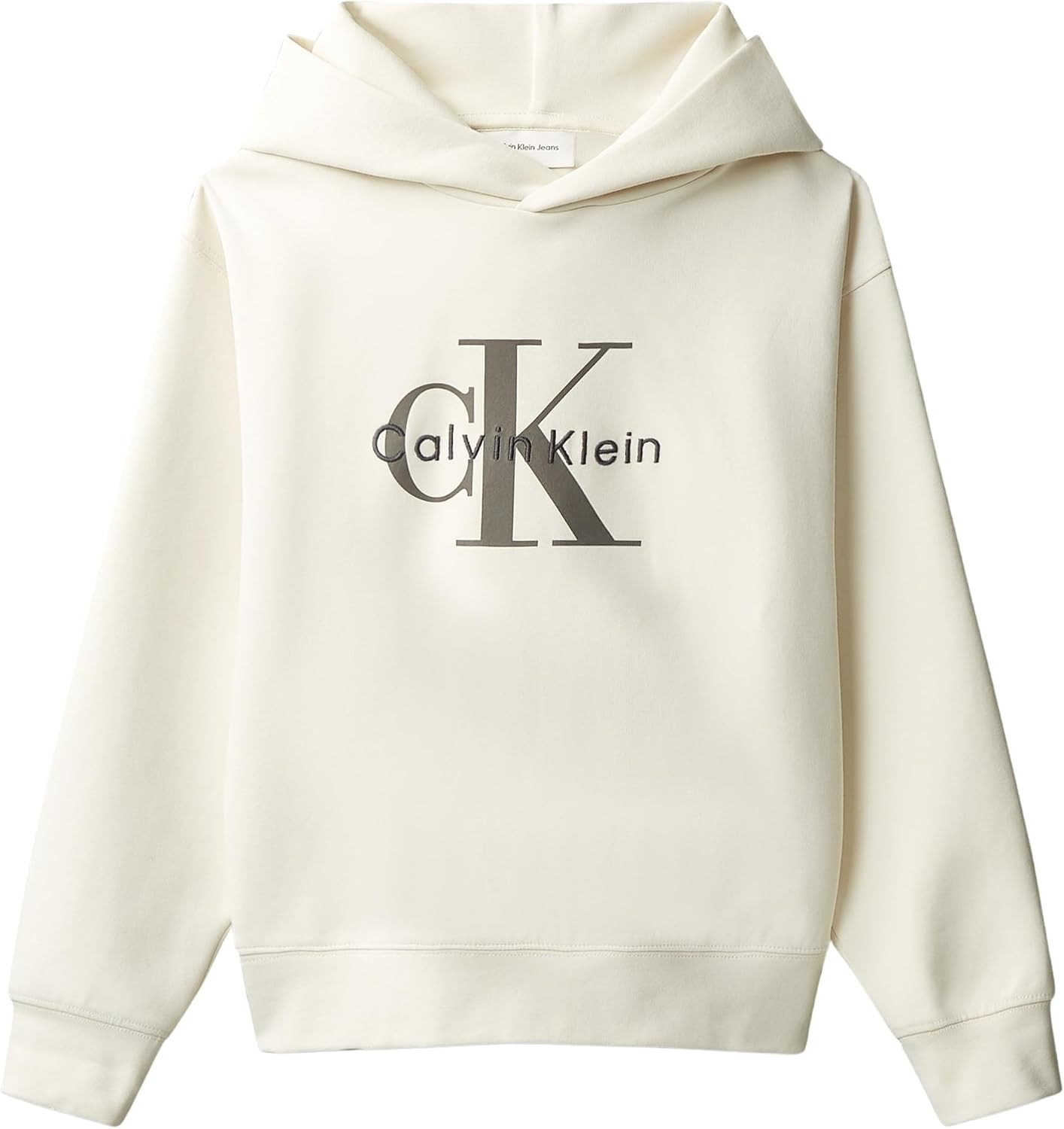 Detalle 2 de Hoodie garçon Calvin Klein Light Monologo IB0IB02615 à capuche