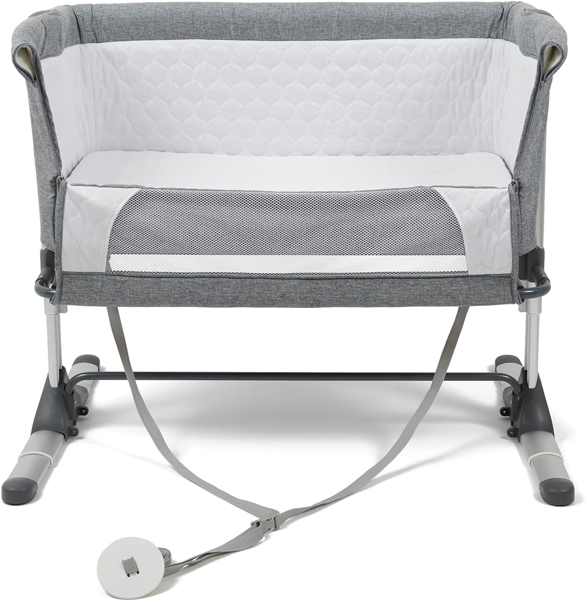 Thumbnail 6 de Babylo Snuggle Cuddle Co Sleeper (Slate Grey) bedside crib and co-sleeping option