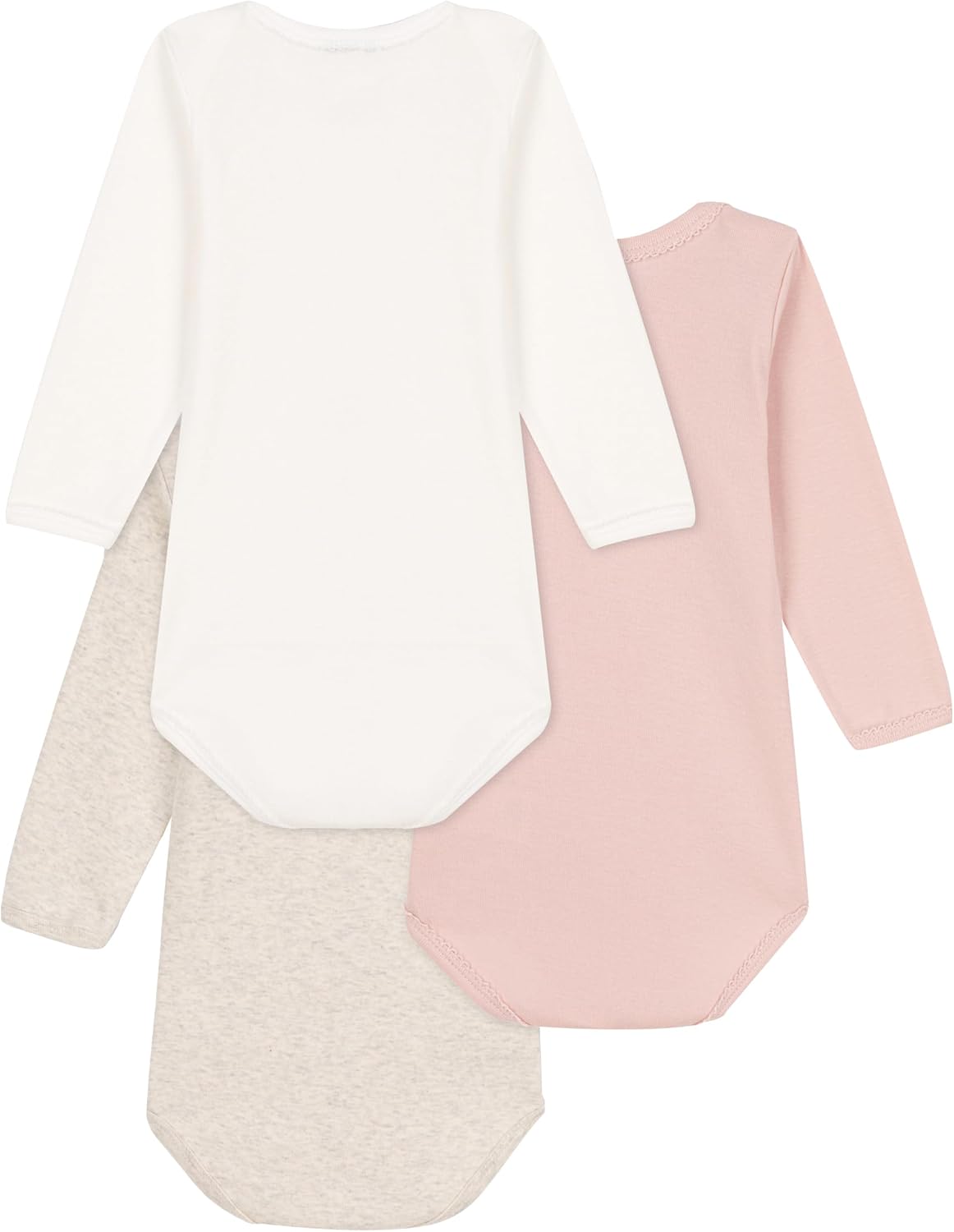 Thumbnail 1 de Body Petit Bateau a maniche lunghe per bambina 0–24 mesi