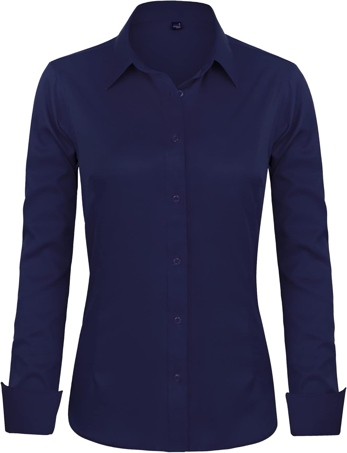 Thumbnail 5 de J.VER Damen Bluse für Casual Business mit Button-Down-Kragen, langarm (Stretch, bügelleicht)