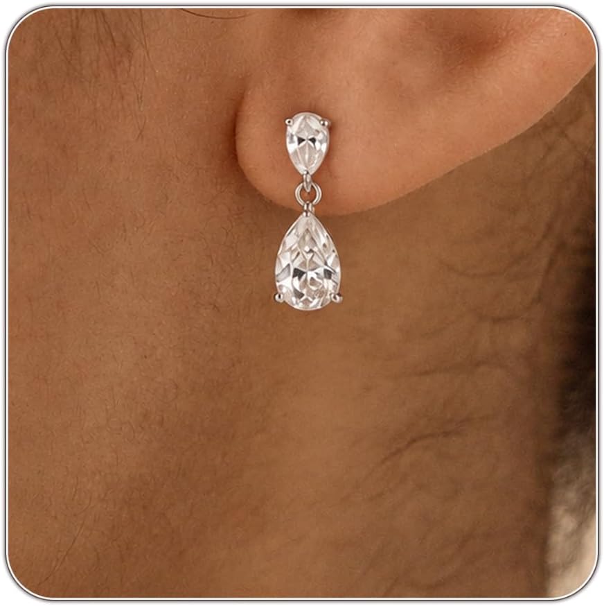 Detalle de Dangle Earrings with 14K Gold Plating