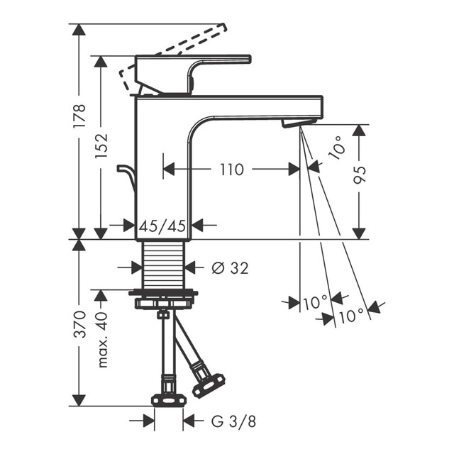 Thumbnail 2 de Hansgrohe CoolStar Vernis Shape 10🛁