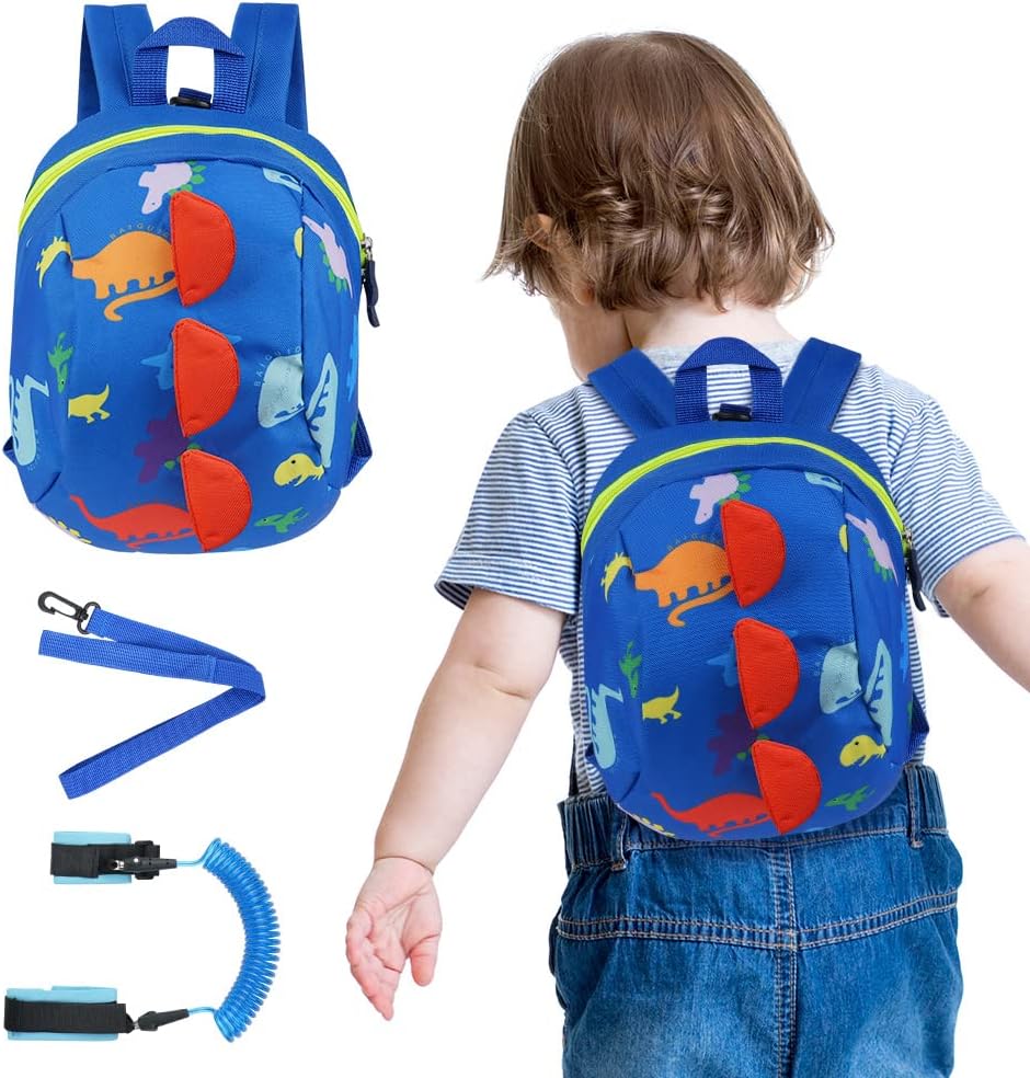 Detalle de AOMIG Baby Reins: Dinosaur Themed Walking Harness and Safety Leash
