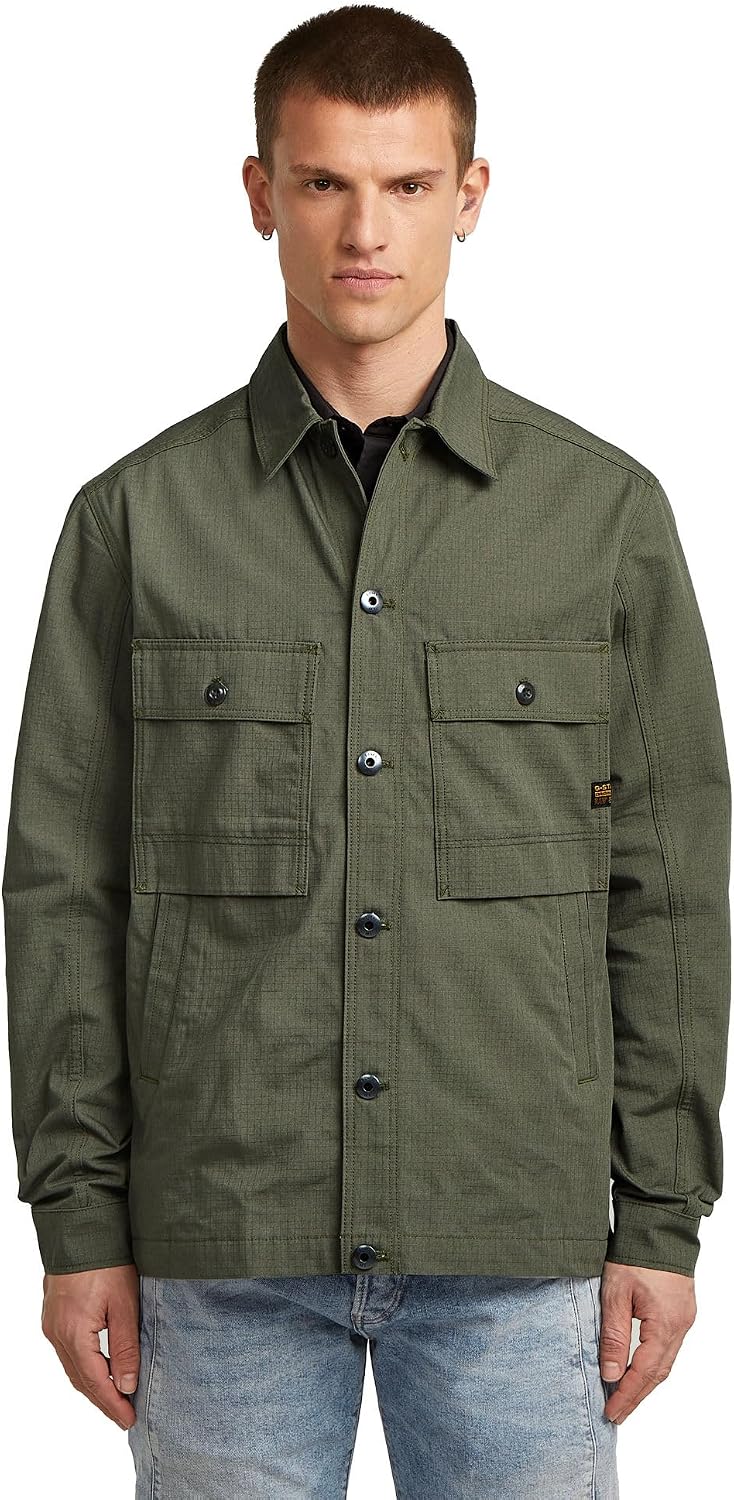 Detalle de G-Star Mosa Overshirt – Overshirt homme