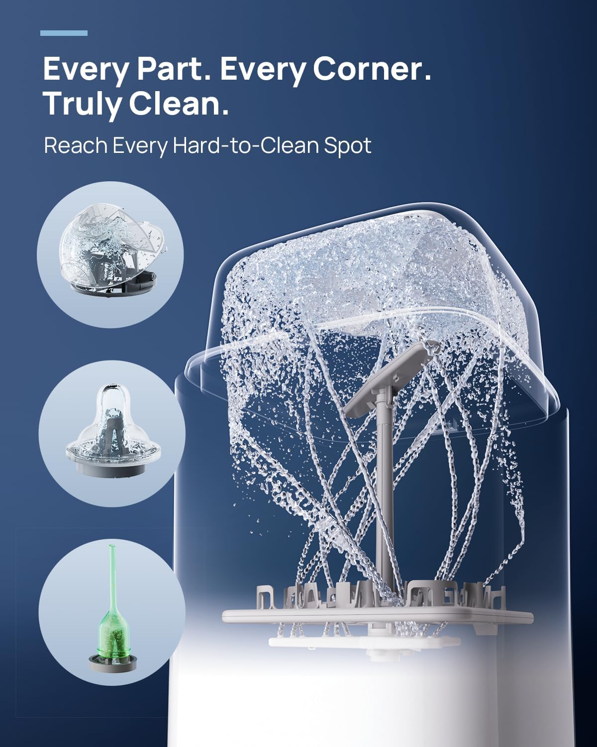 Thumbnail 2 de Papablic P8 Bottle Washer, Sterilizer & Dryer, 8-Bottle Capacity