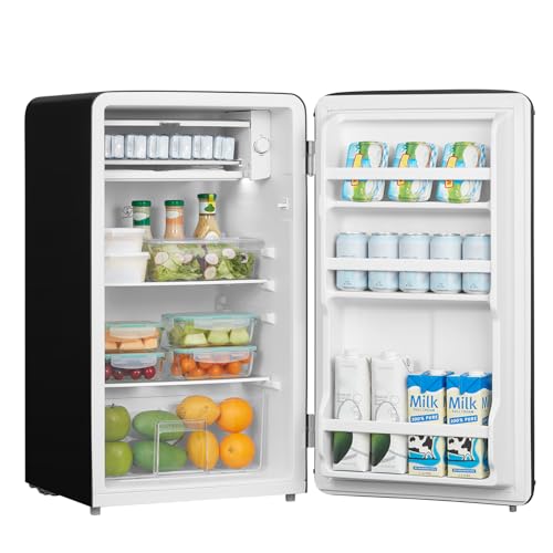 Thumbnail 7 de COMFEE' RCD93BL2EURT(E) Mini Frigo 93L Retrò Tavolo Nero – design classico e compatto