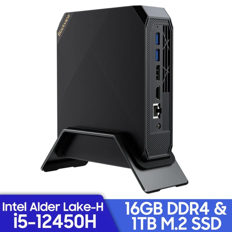 Thumbnail 3 de Blackview MP200 Mini PC con Intel Core i5-12450H, 16 GB y 1 TB SSD