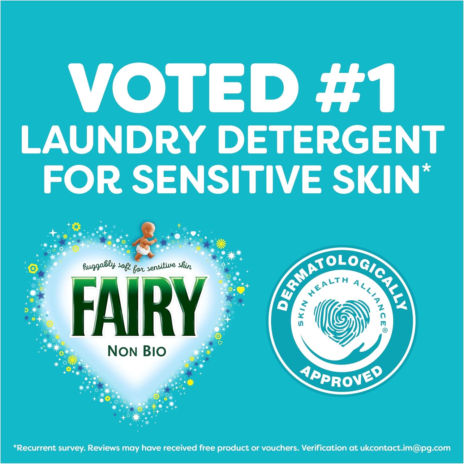 Thumbnail 4 de Fairy Non Bio Platinum Washing Pods Extra Stain Removal (132ct)