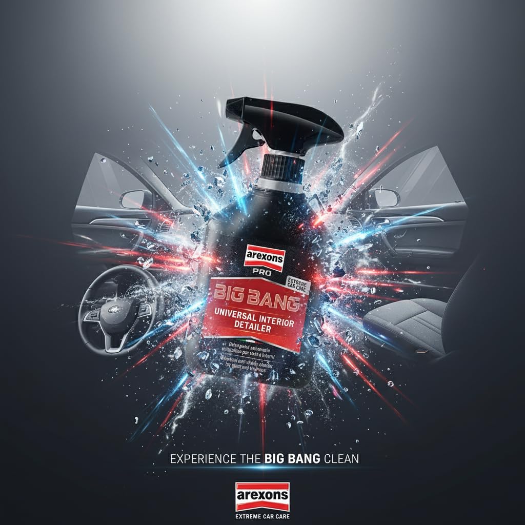 Detalle 2 de Arexons Car Care Pro BIG BANG – Detergente multi-superficie profumato per interni auto