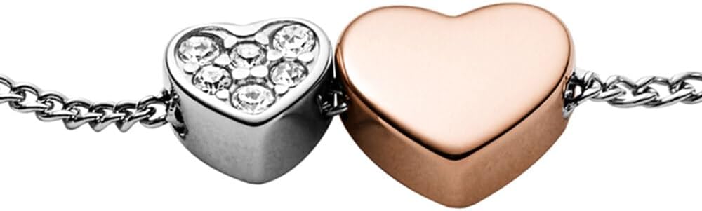 Thumbnail 2 de FOSSIL Bracelet fin en acier inoxydable avec fermoir mousqueton pour femme