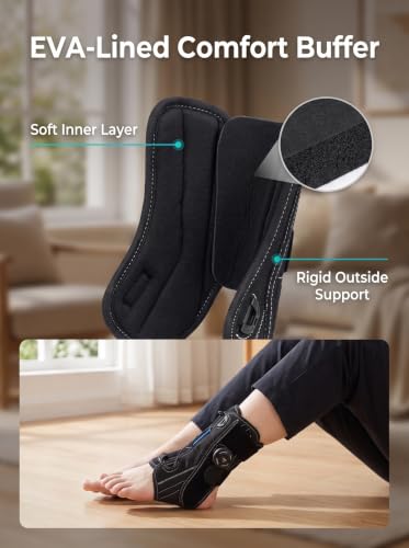 Thumbnail 7 de KNEEBRIGHT ABF1 Ankle Brace with Rigid Side Stabilizers