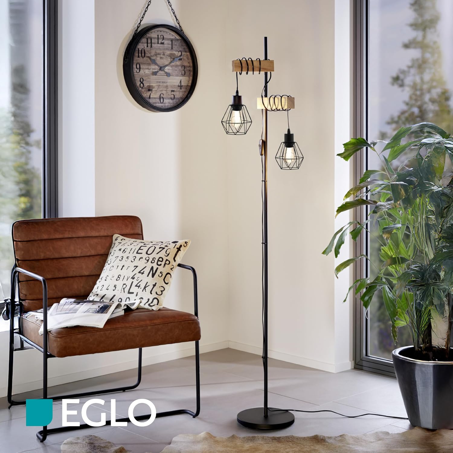 Thumbnail 2 de Eglo Townshend 5 lampadaire 166,5 cm