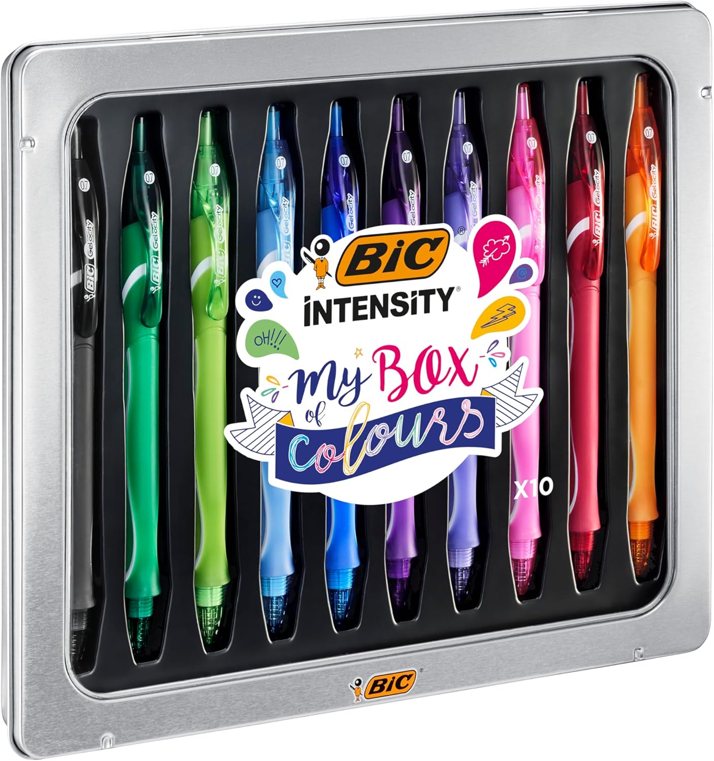 Thumbnail 5 de BIC Intensity Quick Dry Penne Gel Blu 0,7mm