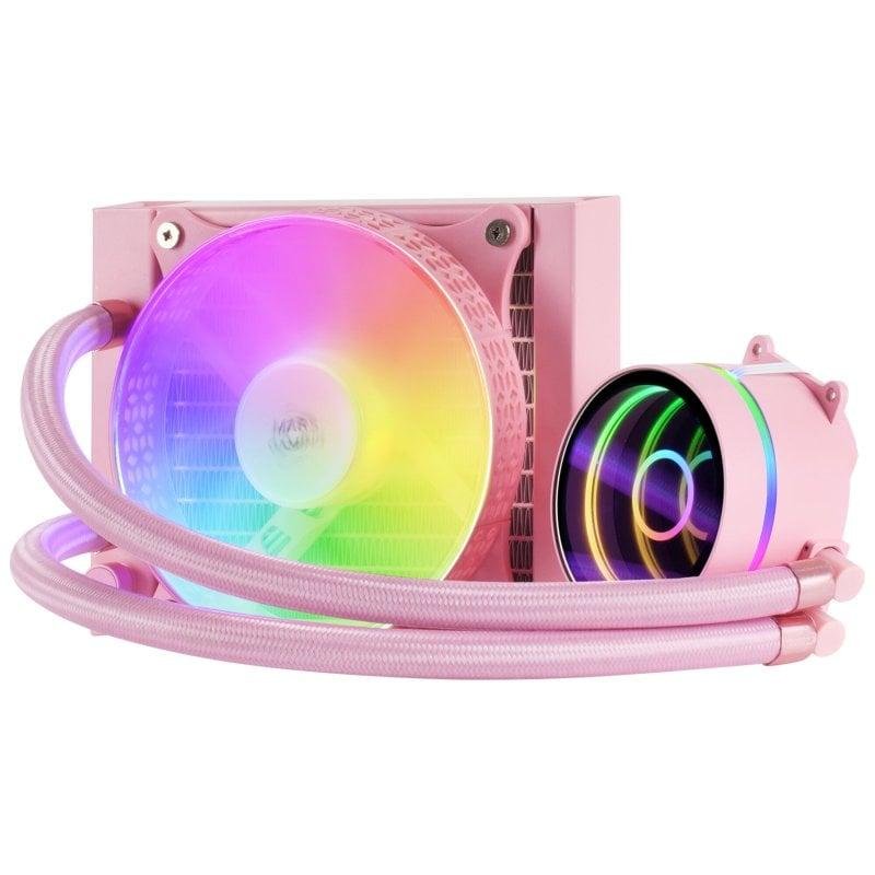 Detalle 2 de Mars Gaming ML-ONE120 Kit Refrigeración Líquida FRGB Rosa