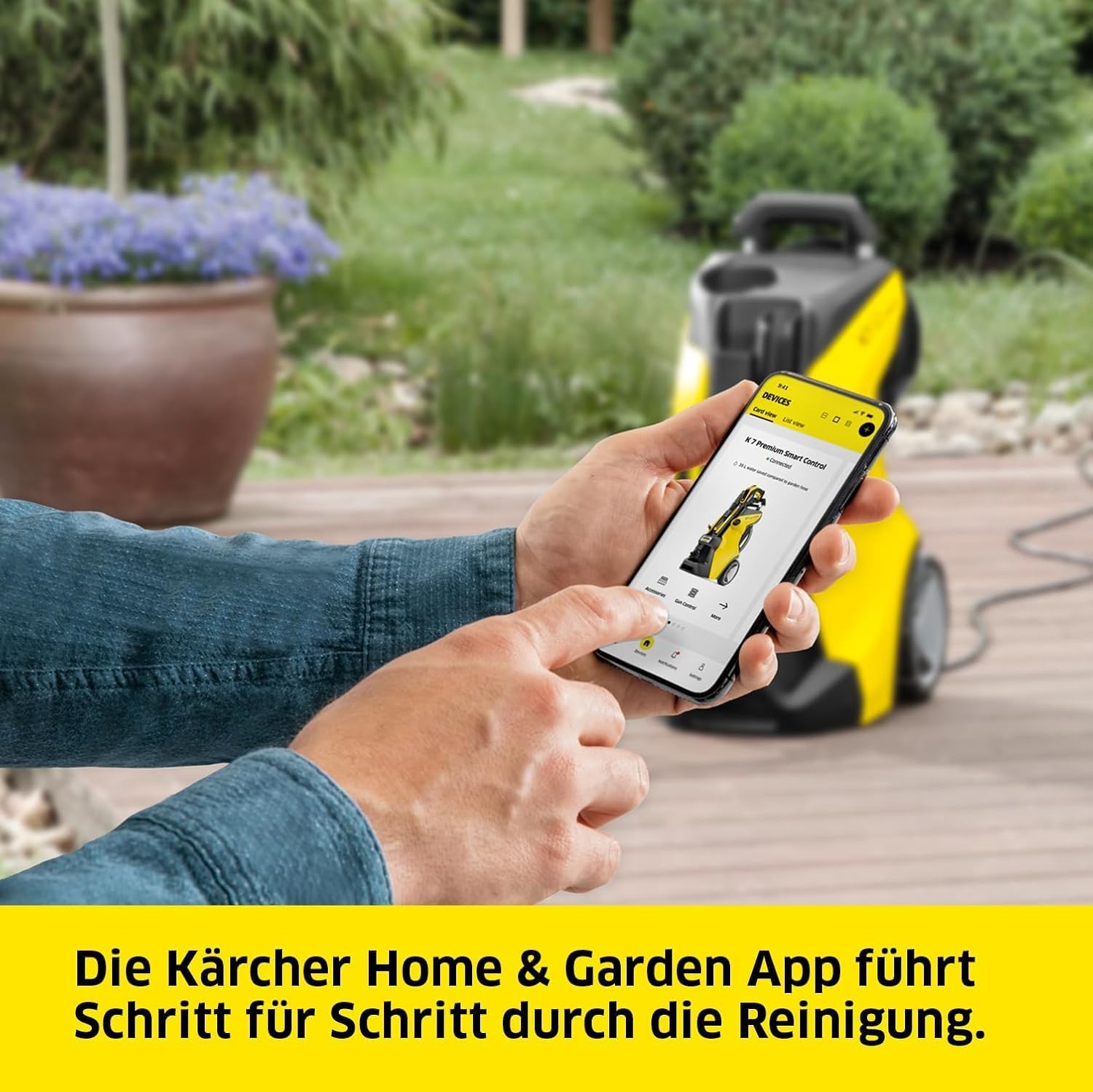 Detalle de Kärcher Hochdruckreiniger K 5 Power Control – Leistung zuverlässig regulierbar